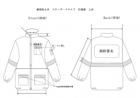 *感染防止衣スタンダードタイプ *感染防止衣スタンダードタイプ
